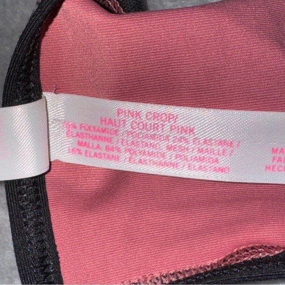 PINK Victoria’s Secret Crop Haut Court Sports Bra and Nike Sports Bra Size Small - Picture 5 of 11